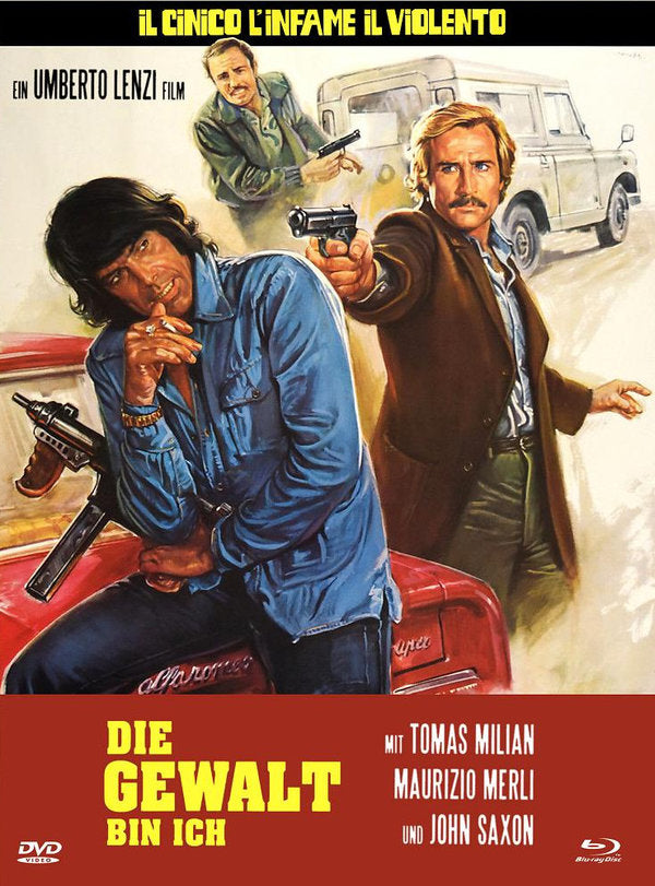 Die Gewalt bin ich - Uncut - 2-Disc Mediabook (Cover A) - limitiert & nummeriert auf 555 Stück