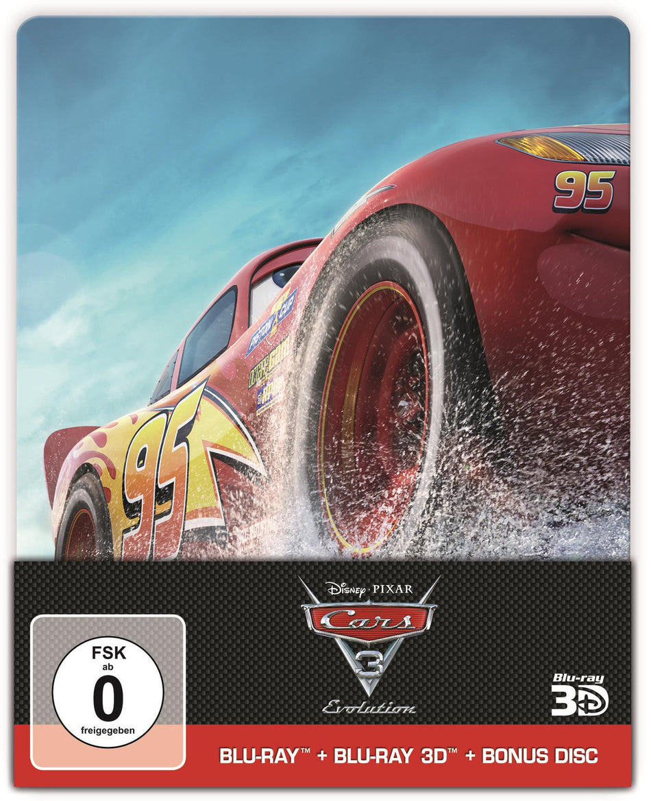 Cars 3 - Evolution  (+ Blu-ray 2D) (+ Bonusdisc) (SB)