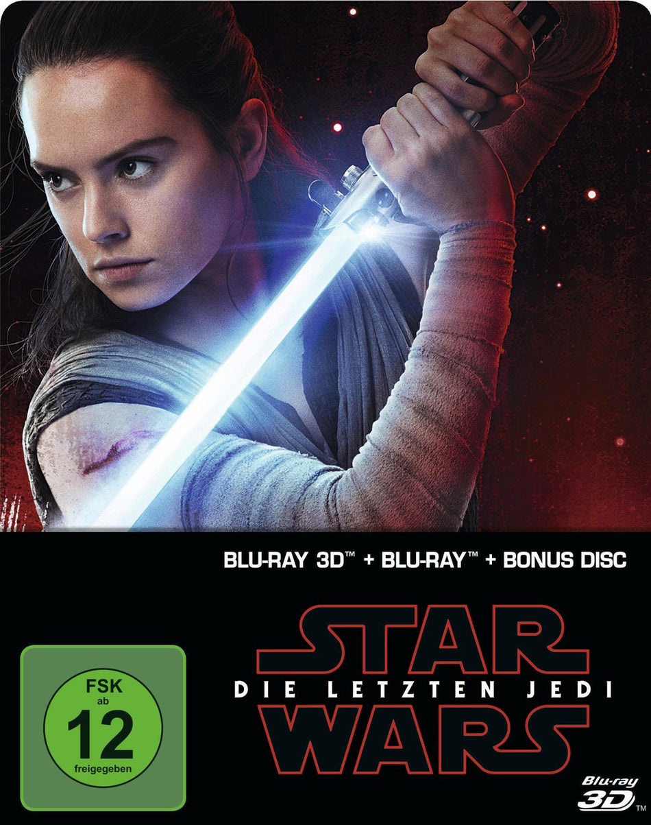 Star Wars: Episode VIII - Die letzten Jedi - Steelbook  (+ Blu-ray 2D + Bonus-Blu-ray) [LE]