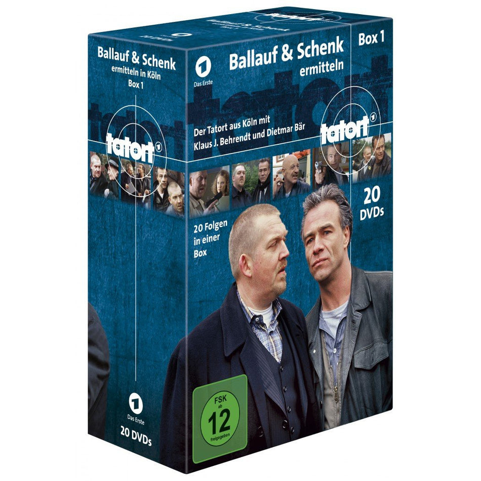 Tatort - Ballauf & Schenk ermitteln Box 1  [20 DVDs]