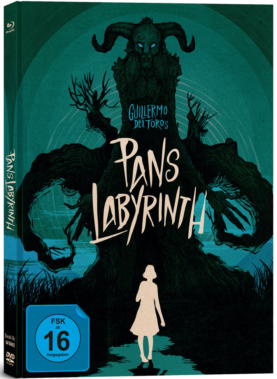 Pans Labyrinth - Mediabook (3-Disc Limited Collector's Edition /+ Blu-ray + DVD + Bonus-Blu-ray)