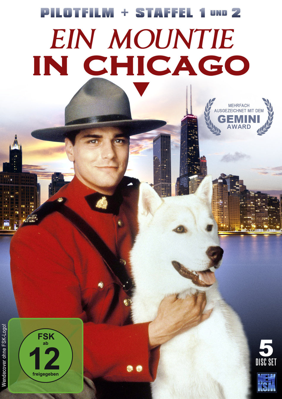 Ein Mountie in Chicago - Staffel 1&2 inkl. Pilotfilm  [5 DVDs]