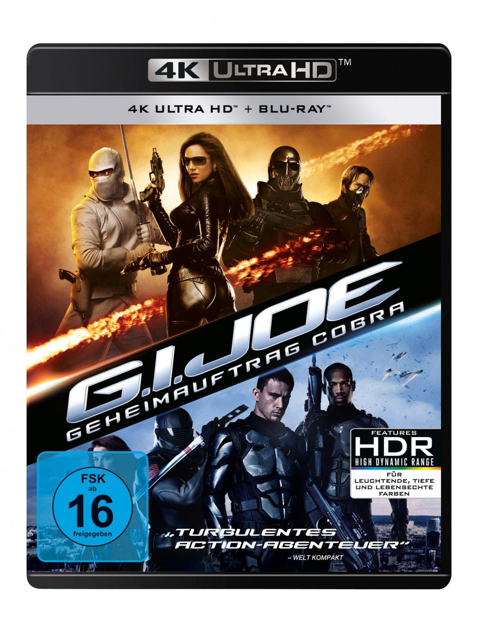 G.I. Joe - Geheimauftrag Cobra  (4K Ultra HD) (+ Blu-ray 2D)