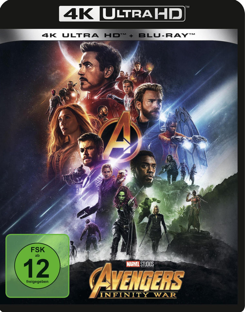 Marvel's The Avengers - Infinity War  (4K Ultra HD) (+ Blu-ray 2D)