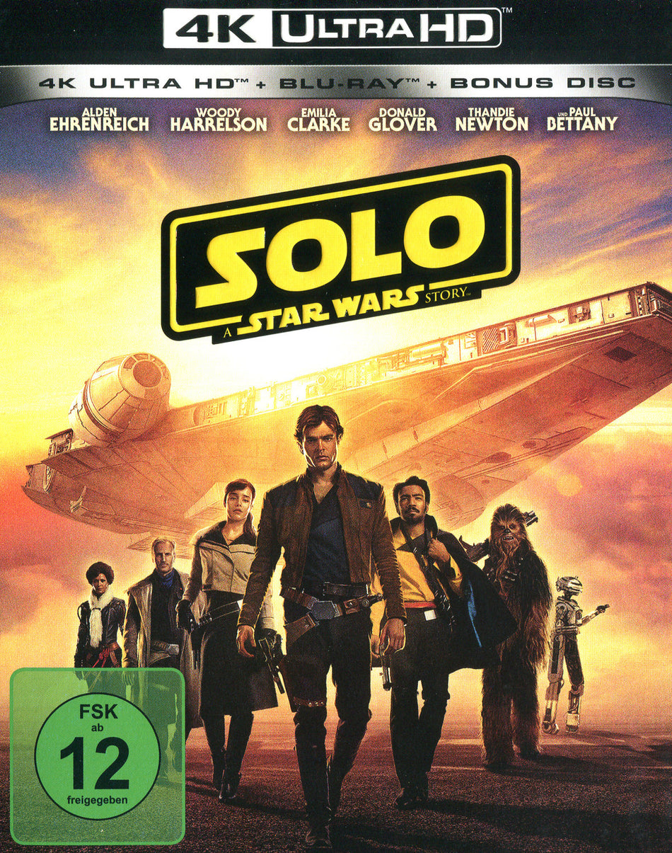 Solo - A Star Wars Story  (4K Ultra HD) (+ Blu-ray 2D / + Bonus-Blu-ray)