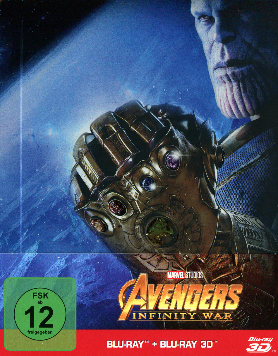 Avengers - Infinity War - Steelbook/Limited Edition  (+ Blu-ray 2D)