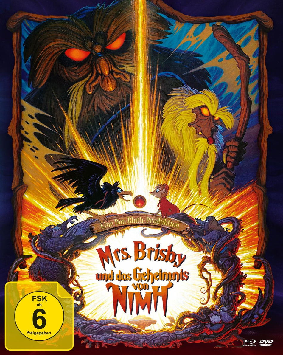 Mrs. Brisby und das Geheimnis von NIMH -Mediabook  (Blu-ray + DVD)