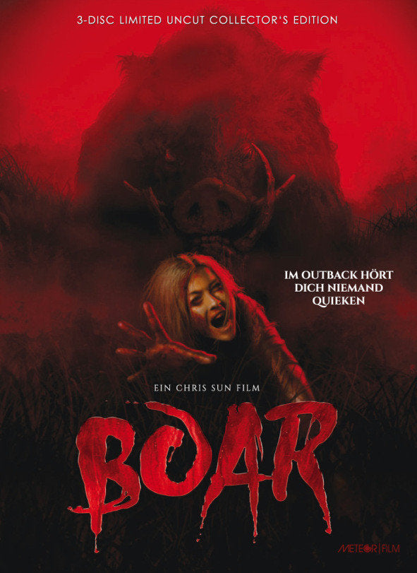 Boar - Uncut/Collector's Edition - limitiertes Mediabook auf 444 Stück (+ DVD) (+ Bonus-DVD) - Cover B