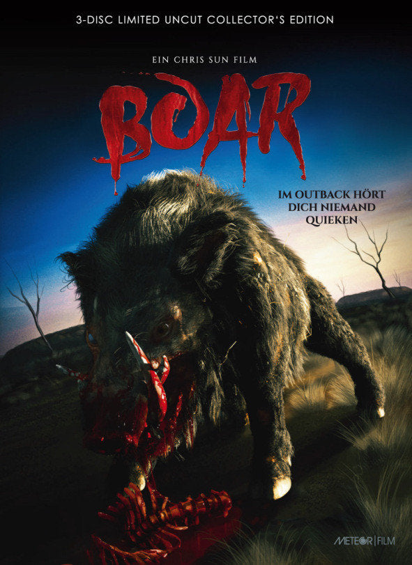 Boar - Uncut/Collector's Edition - limitiertes Mediabook auf 333 Stück (+ DVD) (+ Bonus-DVD) - Cover C