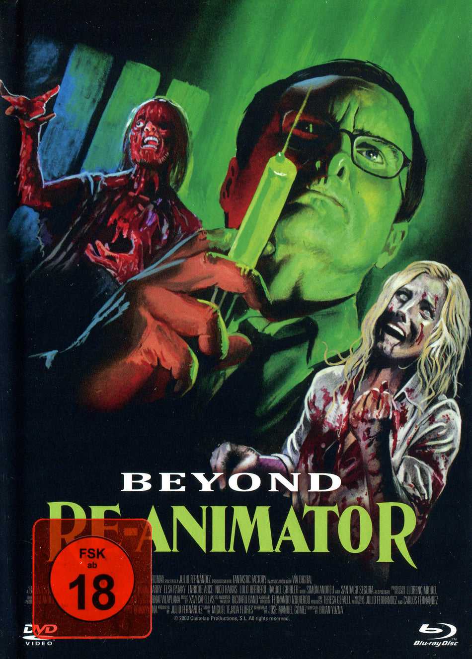 Beyond Re-Animator - limitiertes Mediabook auf 500 Stück (+ DVD) - Cover B