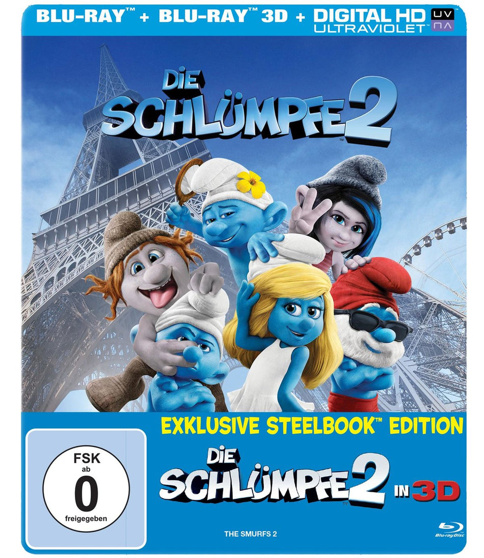 Die Schlümpfe 2  (+ BR)  [Steelbook]
