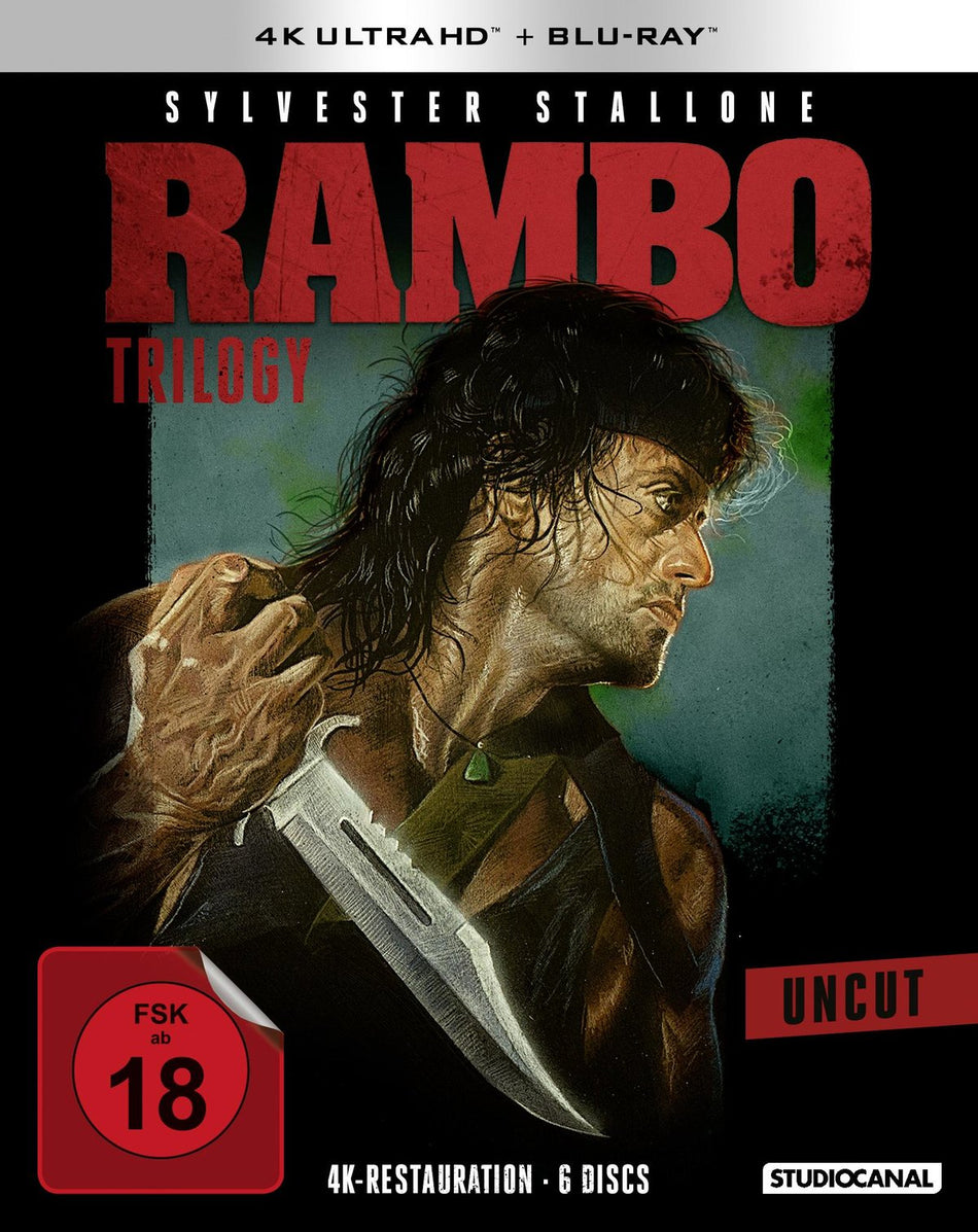 Rambo Trilogy / Uncut / 4K Ultra HD [3 BR4K + 3 BRs]