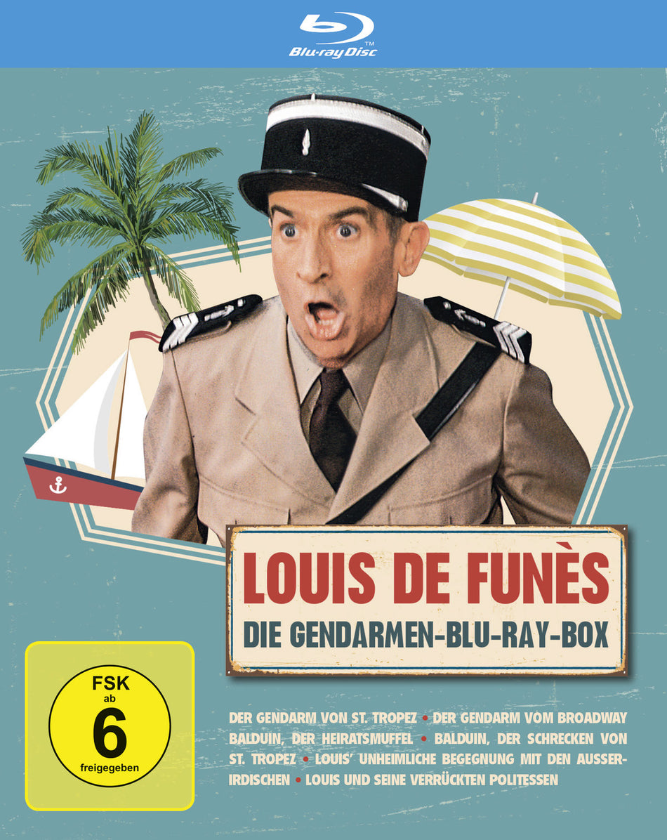 Louis de Funes - Gendarmen Blu-ray Box  [3 BRs]