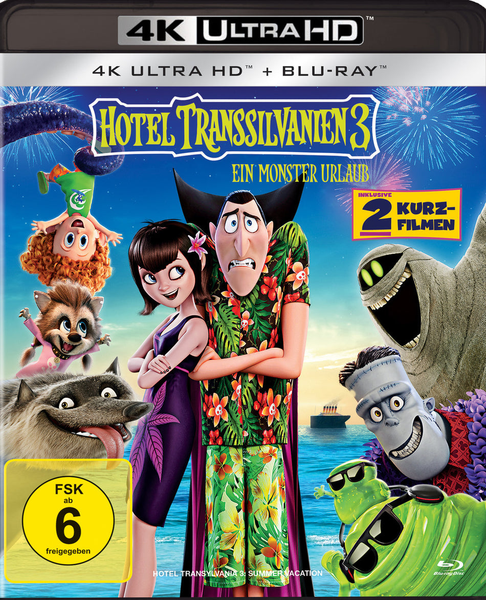 Hotel Transsilvanien 3 - Ein Monster Urlaub  (4K Ultra HD) (+ Blu-ray 2D)