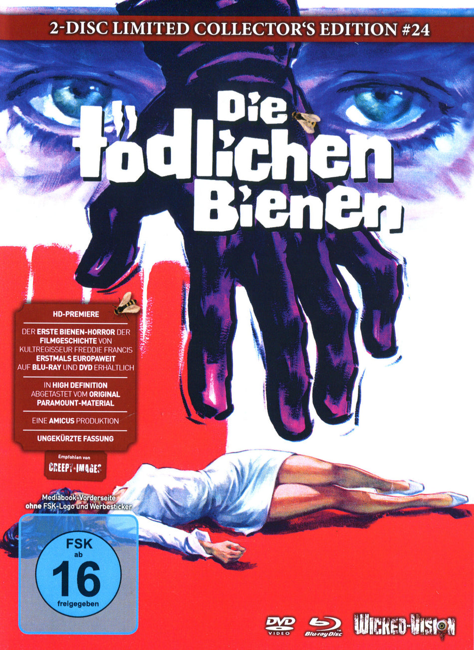Die tödlichen Bienen (2-Disc Limited Collector's Edition Nr. 24, Cover C, Limitiert auf 222 Stück)