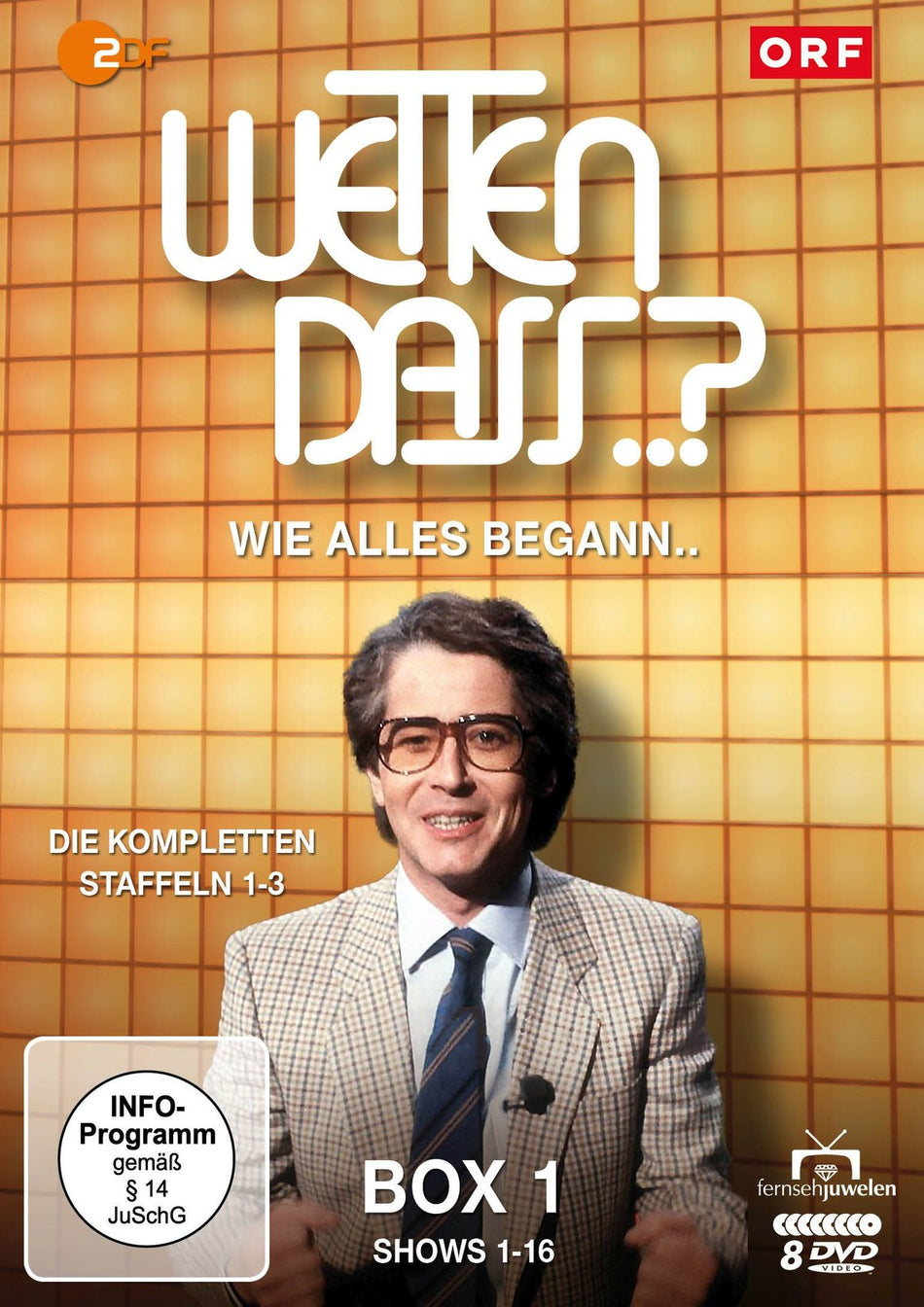 Wetten, dass..? - Wie alles begann (Box 1: Shows 1-16) (Fernsehjuwelen)  [8 DVDs]