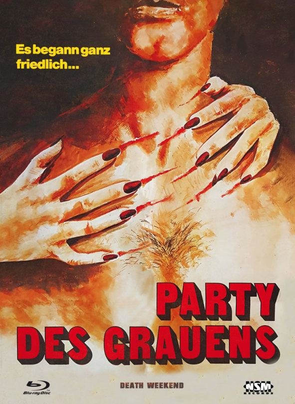 Party des Grauens (Death Weekend) - Limited Collector's Edition - Mediabook (+ DVD), Cover B