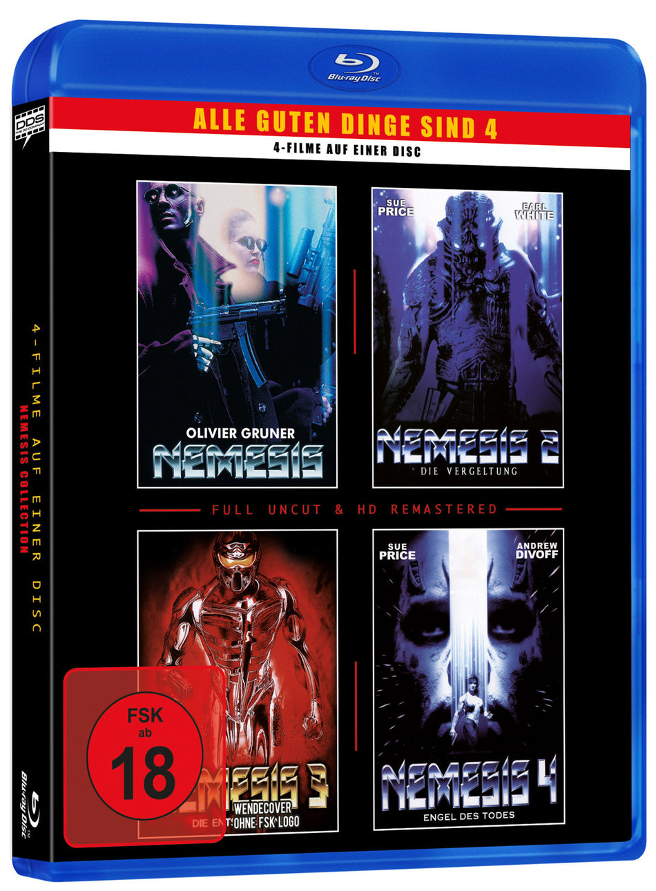 Nemesis 1-4 / 4 Filme auf 1 Blu-ray