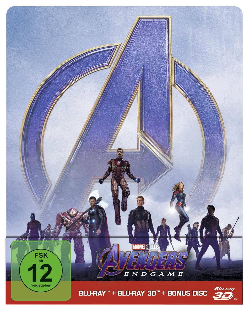 Marvel's The Avengers - Endgame - Limited Steelbook Edition  (+ Blu-ray) (+ Bonus Blu-ray)