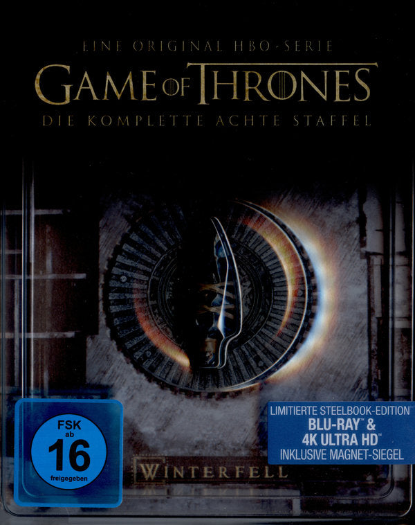 Game of Thrones - Staffel 8 - Limited Steelbook-Edition  (3 Blu-ray 4K Ultra HD + 3 Blu-ray 2D)
