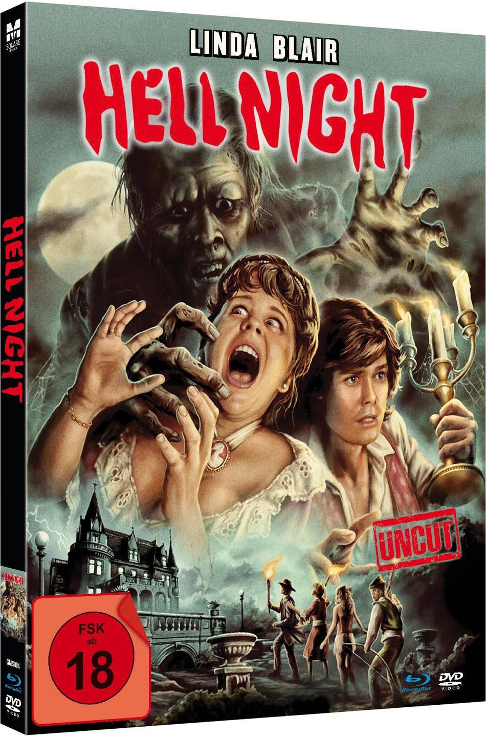 Hell Night - Uncut limited Mediabook-Edition (Blu-ray+DVD plus Booklet/digital remastered)