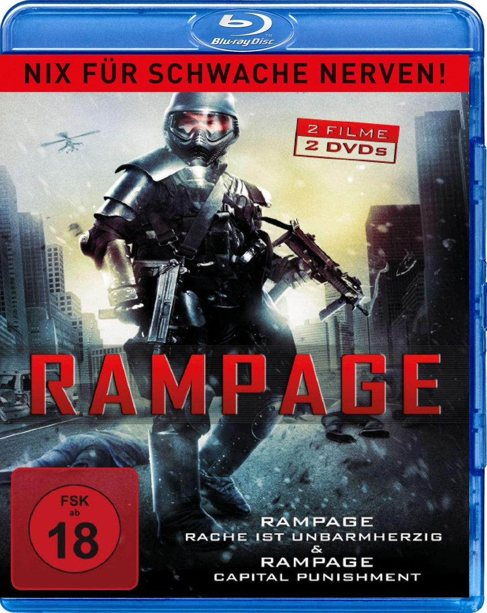 Rampage Double Feature - Nix für schwache Nerven!  [2 BRs]