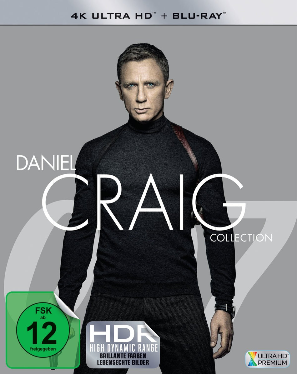 Daniel Craig Collection  (4 4K Ultra HD + 4 Blu-ray 2D)