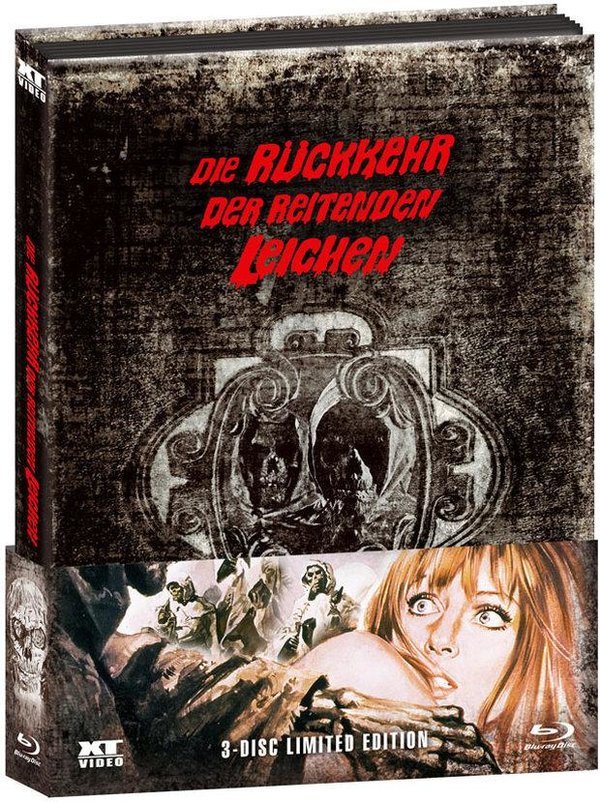Die Rückkehr der reitenden Leichen - Mediabook - Wattiert - Limited Edition  (+ 2 DVDs)
