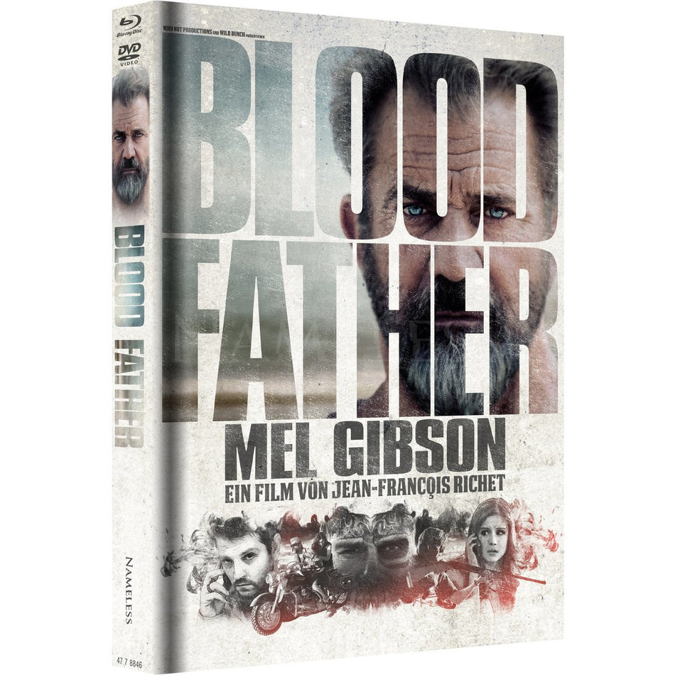 Blood Father - Mediabook - Cover B Weiss - Limited Edition auf 333 Stück  (+ DVD)