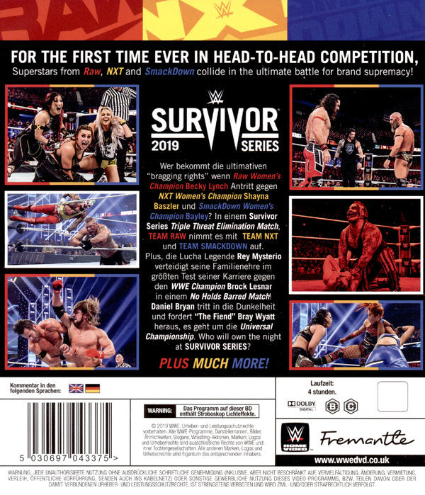 WWE - Survivor Series 2019