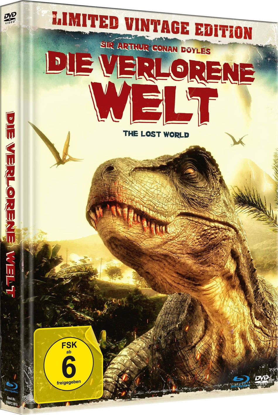 Die verlorene Welt - The Lost World (Uncut Limited Vintage Mediabook mit Blu-ray+DVD, in HD neu abgetastet)