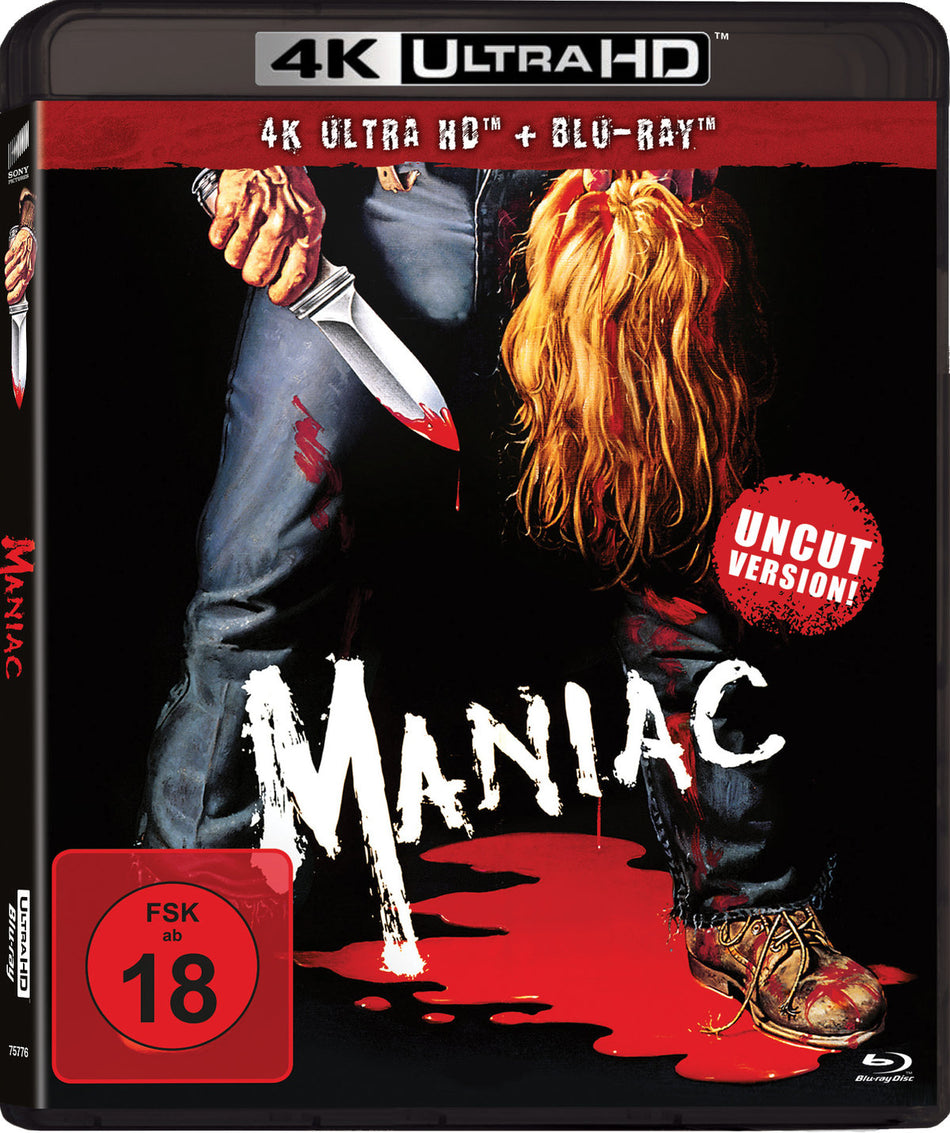 Maniac - Uncut Version  (4K Ultra HD) (+ Blu-ray 2D)