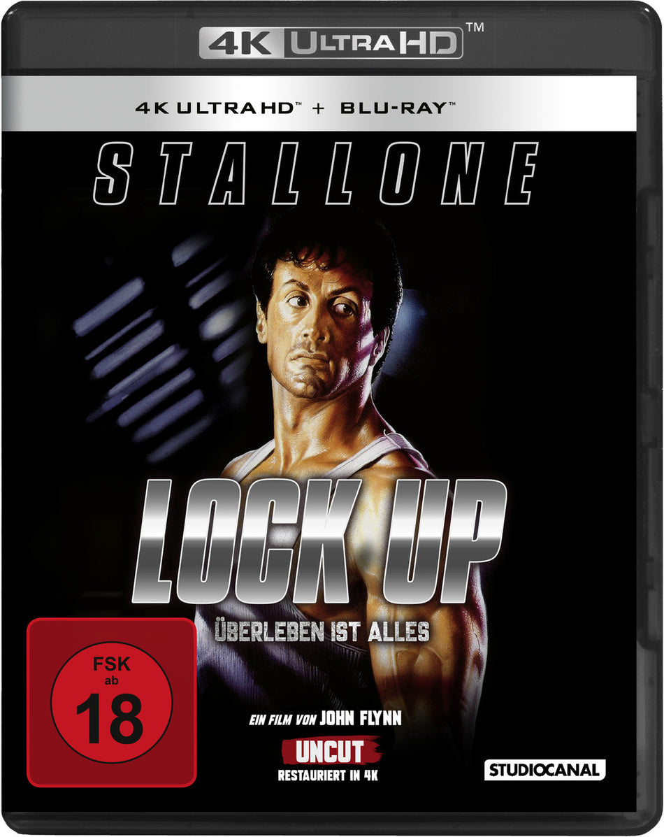 Lock up - Überleben ist alles - Uncut  (4K Ultra HD + Blu-ray 2D)