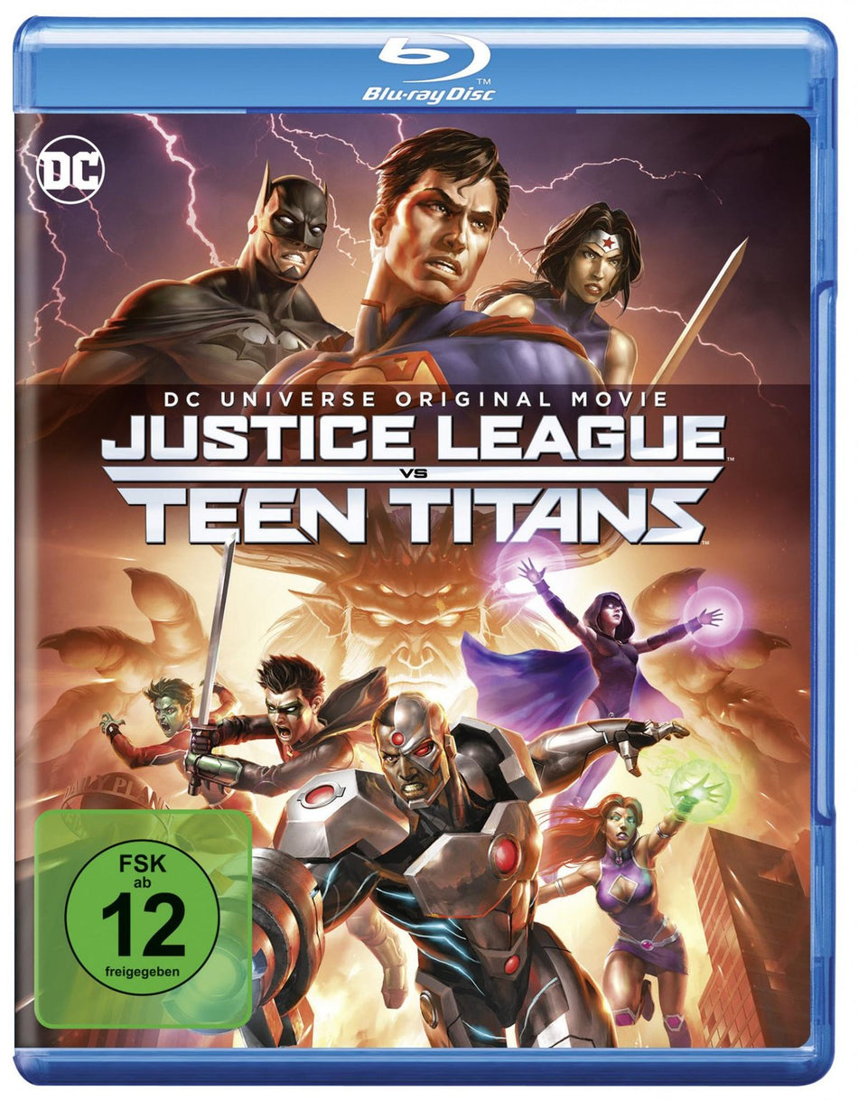 DC Justice League vs Teen Titans