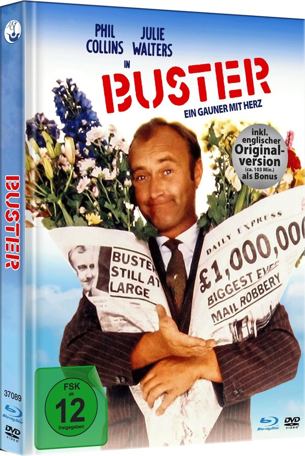 Buster - Ein Gauner mit Herz (Limited Mediabook-Edition mit Blu-ray+DVD/in HD neu abgetastet/plus Booklet)