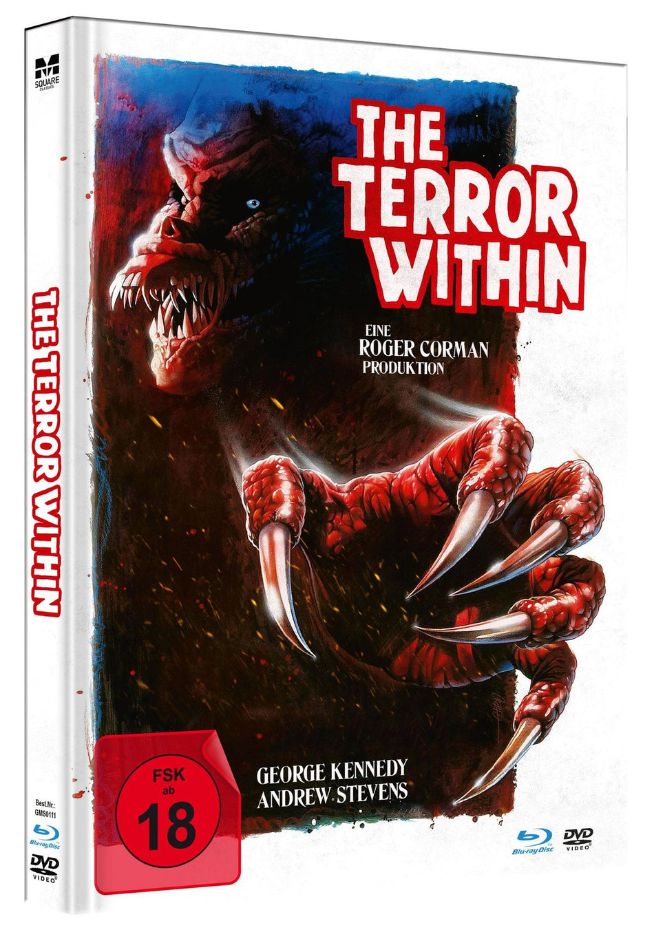 The Terror Within - Uncut Limited Mediabook  (in HD neu abgetastet) (+ DVD)