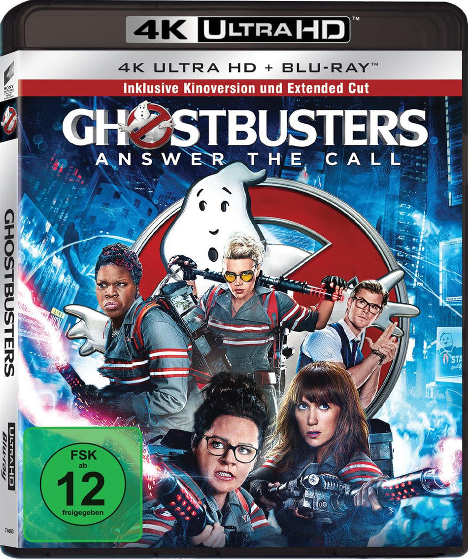 Ghostbusters - Answer The Call  (4K Ultra HD) (+ Blu-ray 2D)