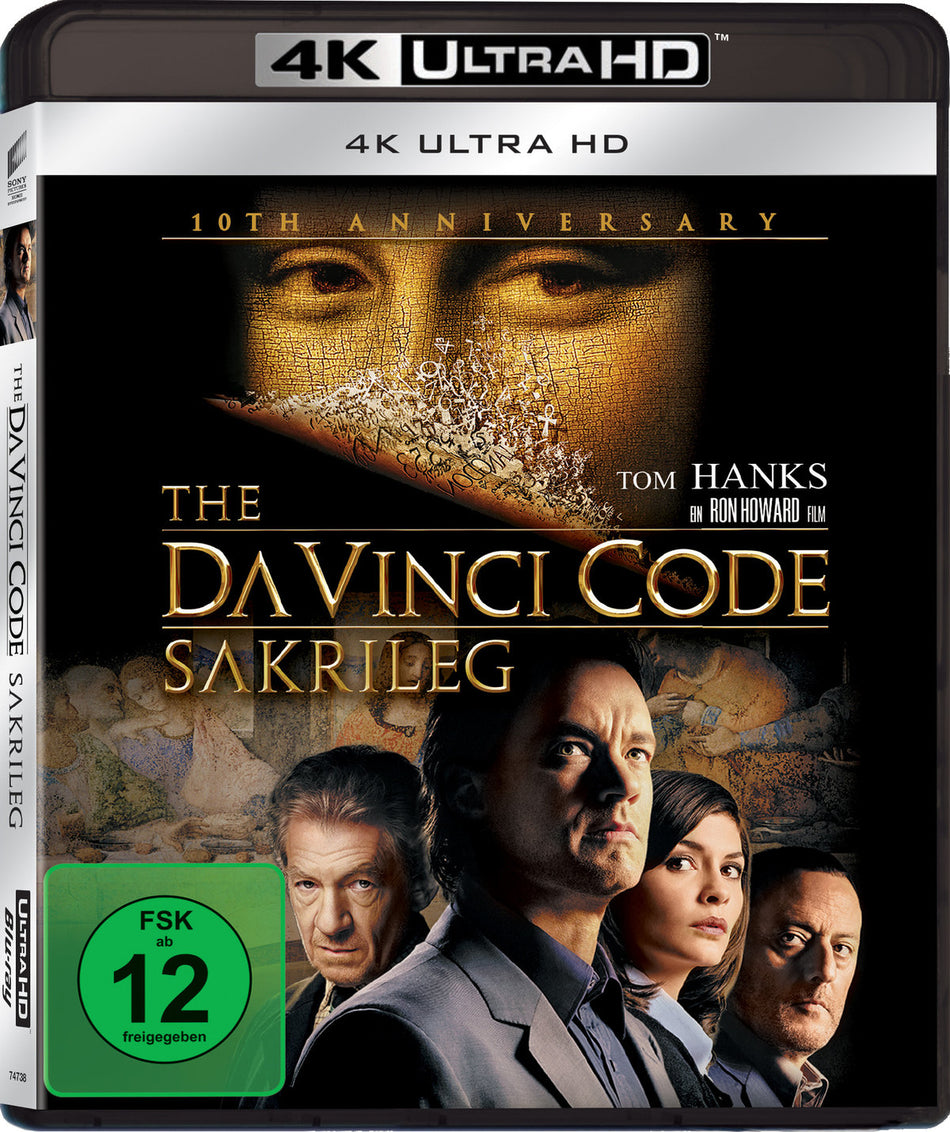 The Da Vinci Code - Sakrileg - 10th Anniversary Edition  (4K Ultra HD)