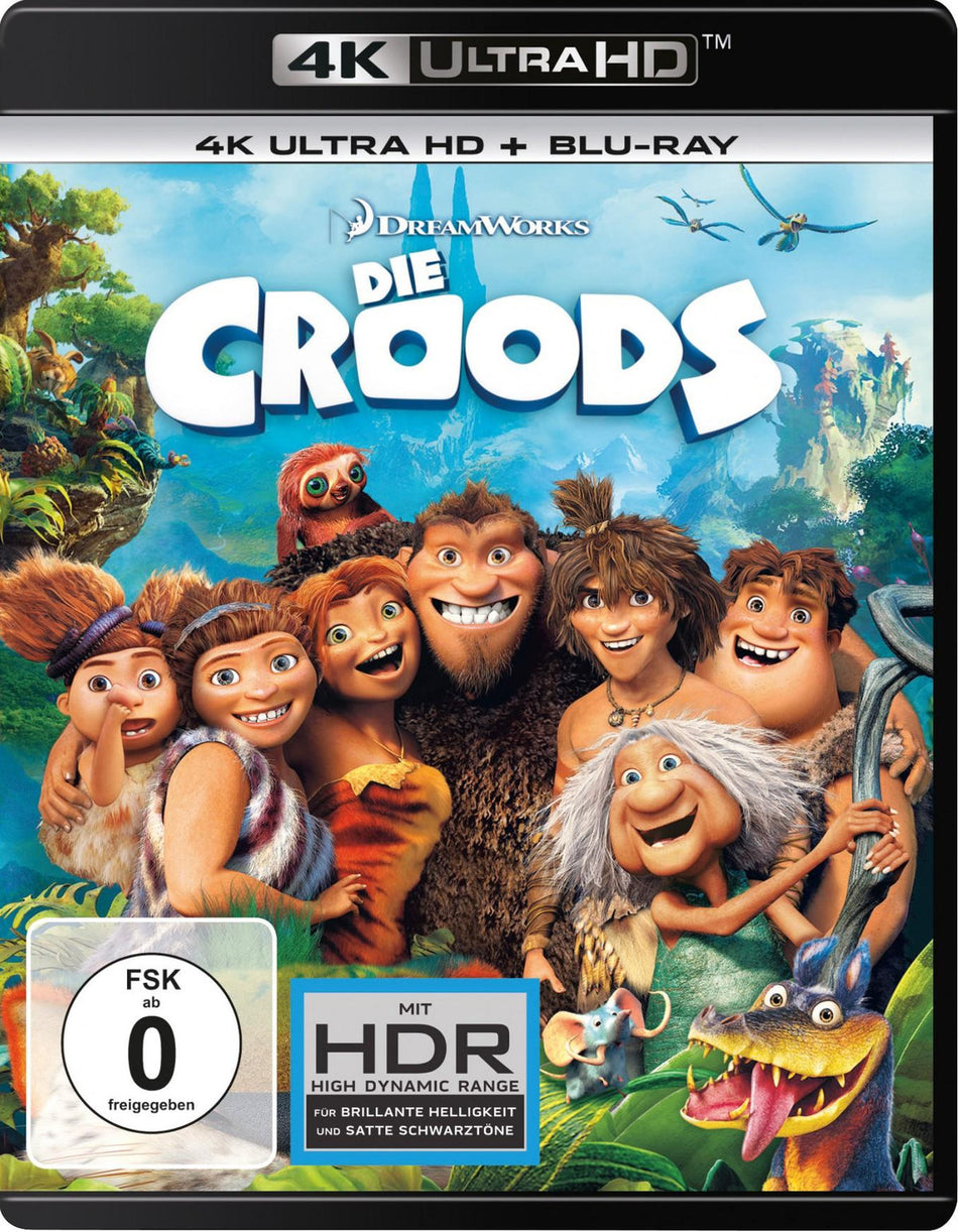 Die Croods  (4K Ultra HD) (+ Blu-ray 2D)