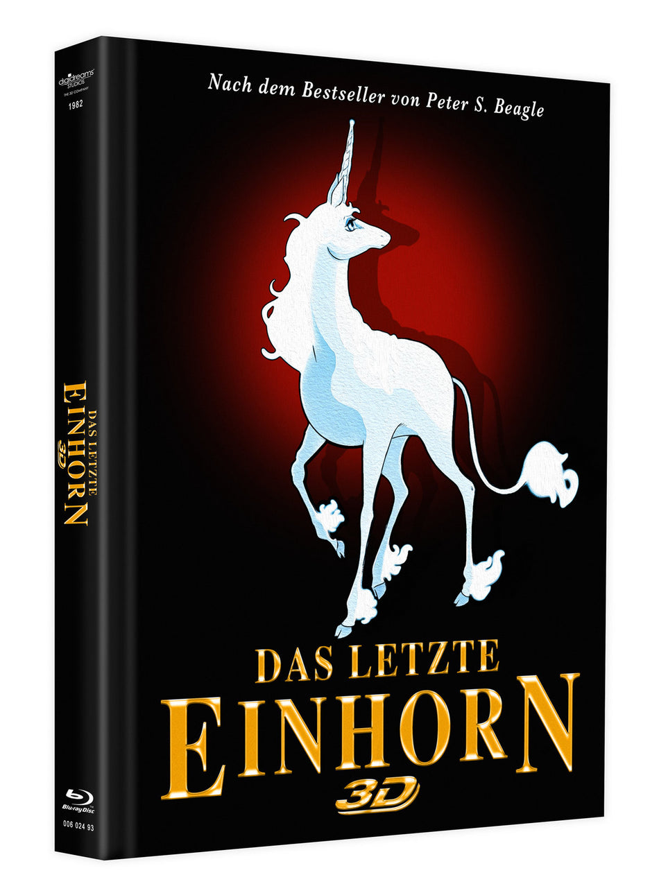 Das letzte Einhorn - BluRay 3D Mediabook - Cover B (+ DVD)