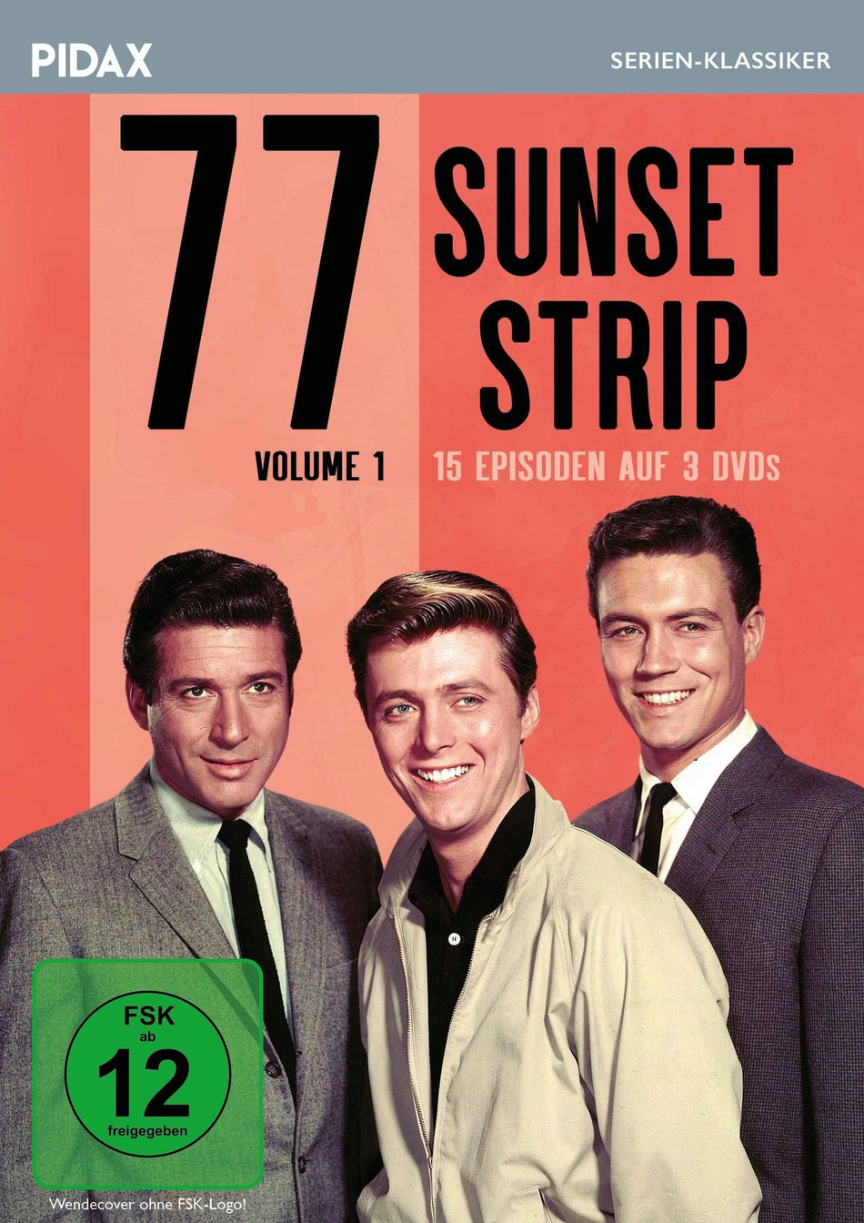 77 Sunset Strip, Vol. 1 / 15 Folgen der legendären Krimiserie (Pidax Serien-Klassiker)  [3 DVDs]