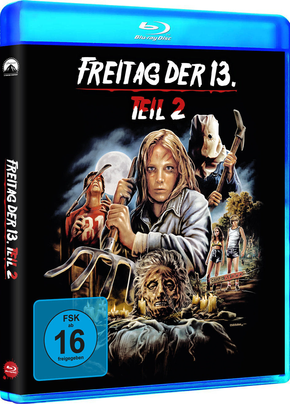 Freitag, der 13. - Teil 2   (Wendecover mit original VHS-Motiv)