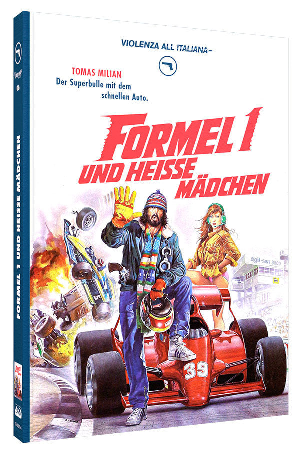 Formel 1 und heisse Mädchen - Mediabook - Cover A - Limited Edition auf 250 Stück - Violenza All' Italiana Blaue Edition Nr. 06  (+ DVD)