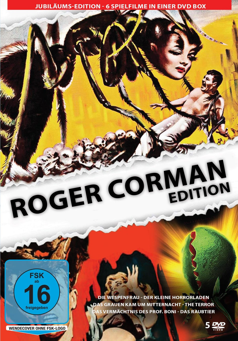 Roger Corman Edition - 6 Spielfilme auf 5 DVDs
