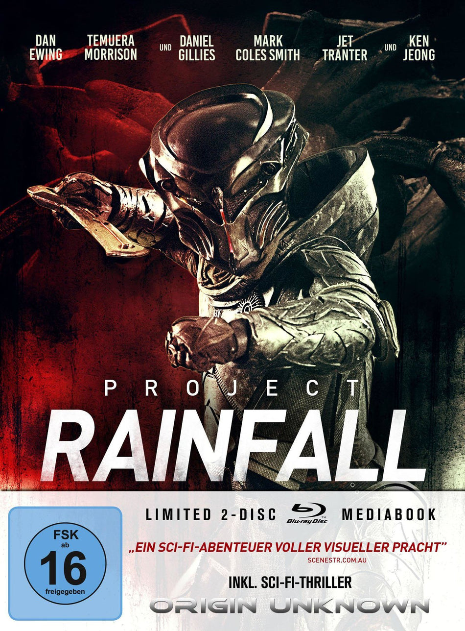 Project Rainfall LTD. - Limitiertes 2-BD-Mediabook samt FSK-Umleger