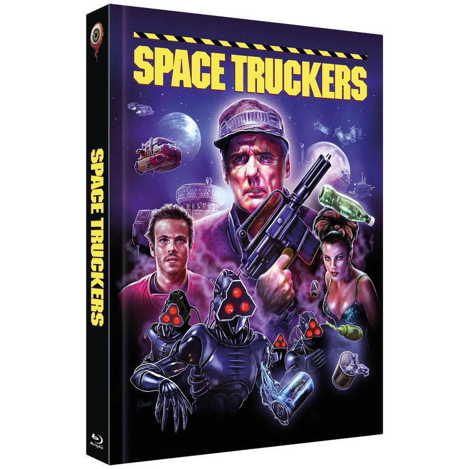 Space Truckers - Mediabook - Cover C (25th Anniversary Edition) (2-Disc Limited Collector‘s Edition Nr. 46) - Limitiert auf 444 Stück  (+ DVD)