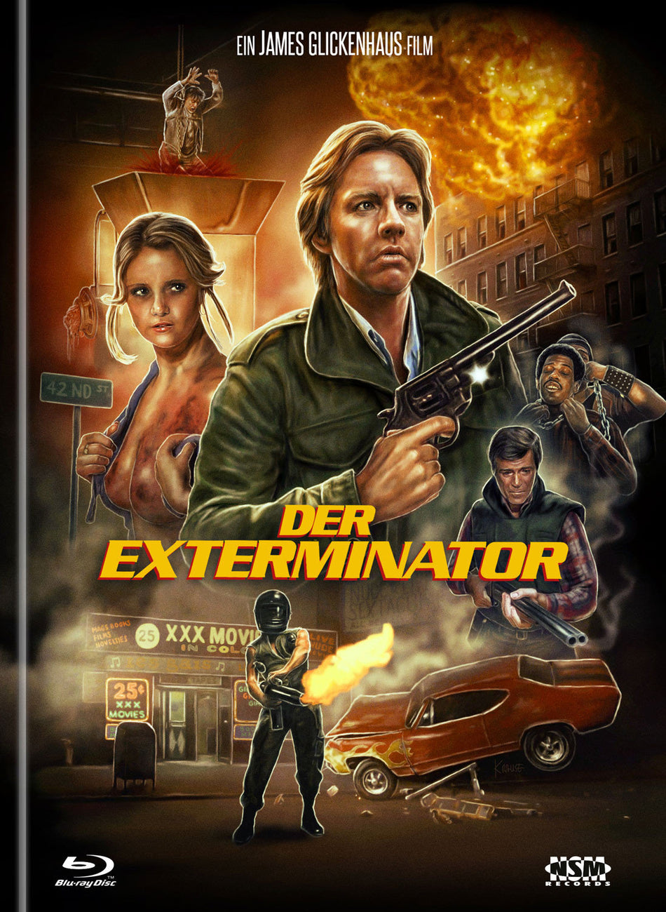 The Exterminator - Mediabook - Cover B - Limited Edition (+ DVD)