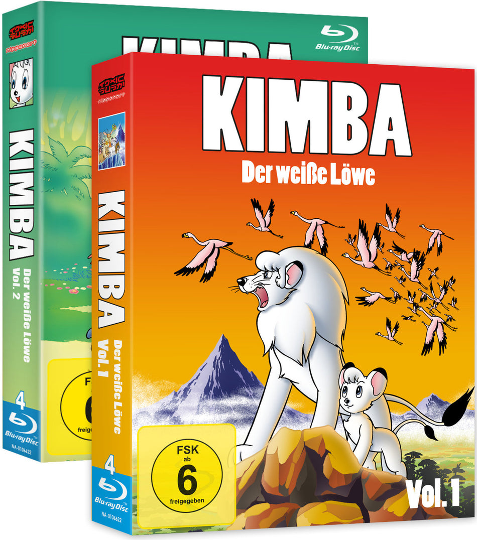 Kimba, der weiße Löwe - Gesamtausgabe - Bundle Vol.1-2  [7 BRs]