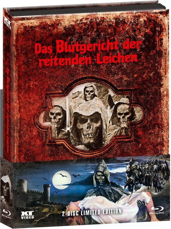 Das Blutgericht der reitenden Leichen - Mediabook Wattiert - Limited Edition  (+ DVD)