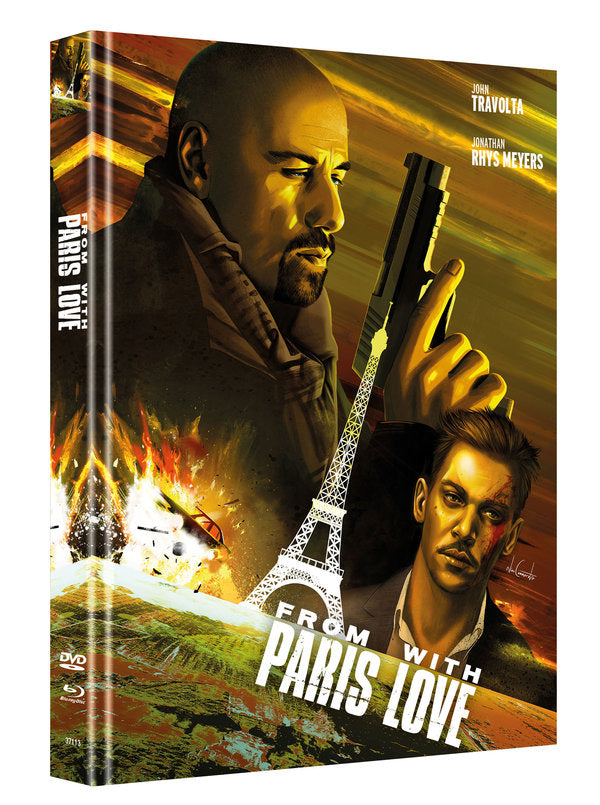 From Paris with Love - 2-Disc Mediabook - Cover A - Limited Edition auf 444 Stück (+ DVD) (inkl. 24-seitigem Booklet)